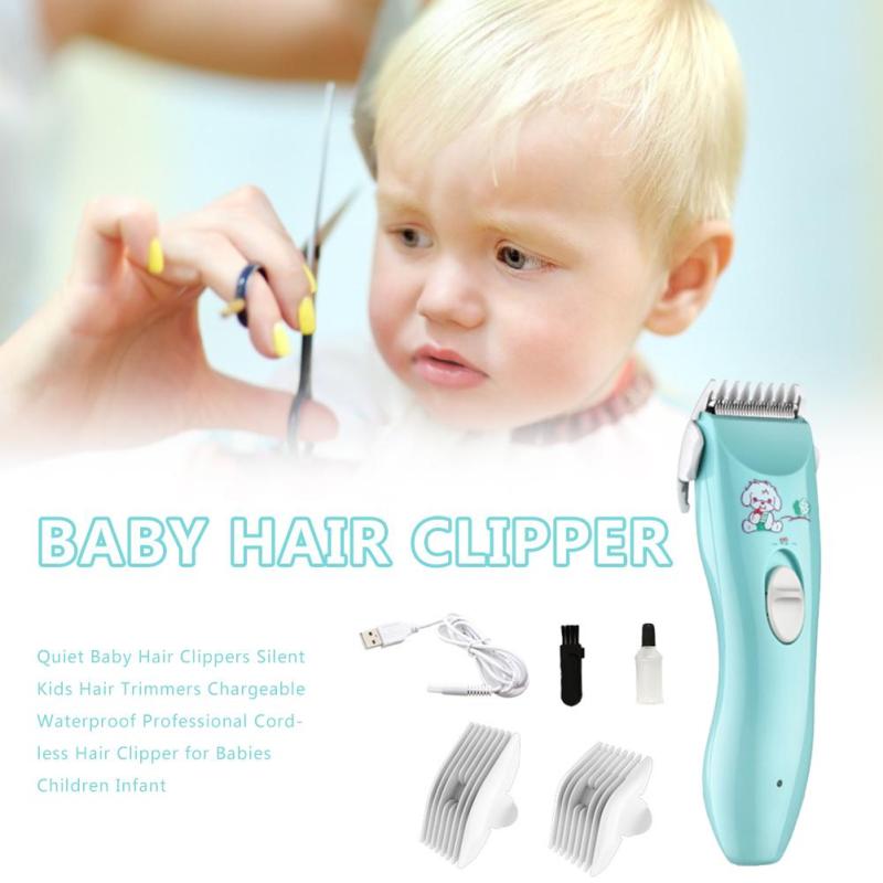 Tông đơ cắt tóc cho bé - Tông đơ cắt tóc gia đình và trẻ em Clipper - Máy cắt tóc điện im lăng cho bé - Dụng cụ cắt tóc cho trẻ sơ sinh giá rẻ