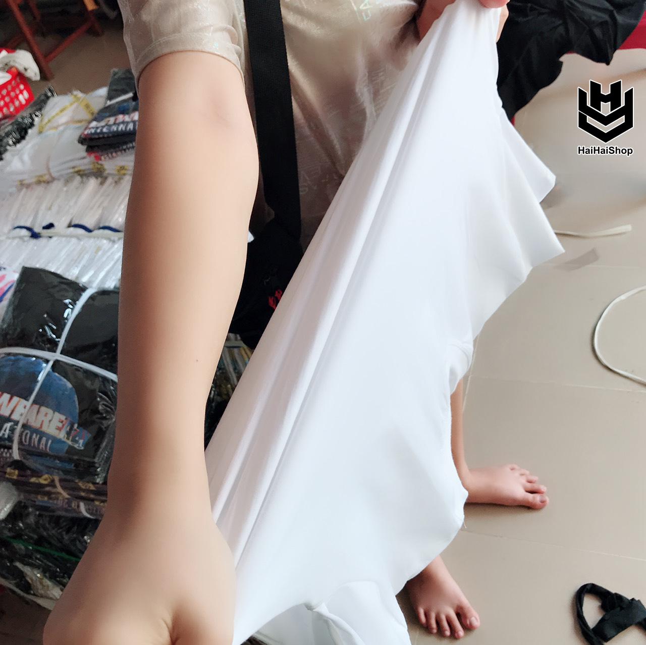Áo Thun Trơn Màu Trắng, HaiHaiShop, Ken T-Shirt