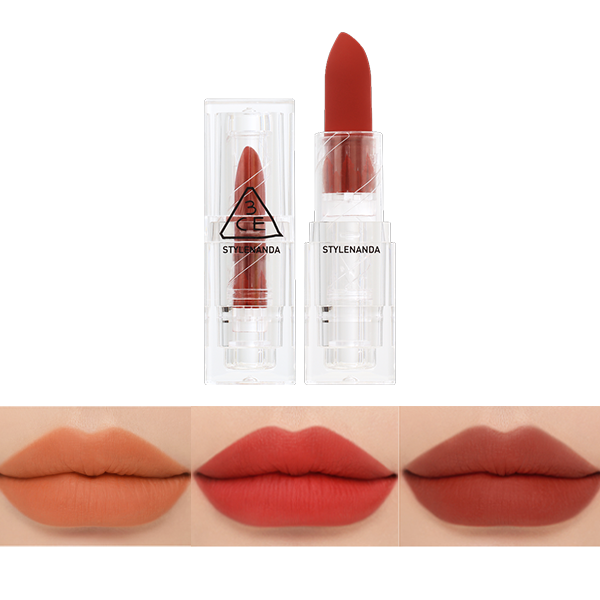 [Vỏ Trong] Son 3ce Soft Matte Lipstick Clear Layer Edition 3CE