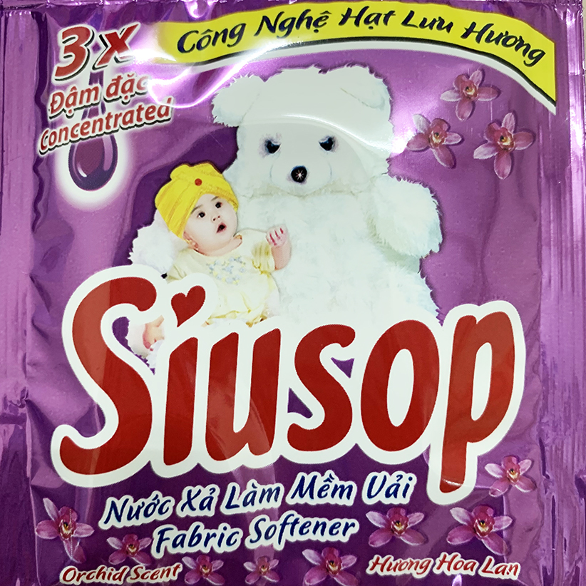 Combo 10 Gói Nước Xả vải Làm Mềm Vải SiuSop (20ml/gói)