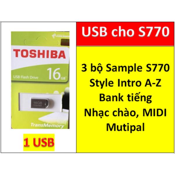 USB mini 3 BỘ Sample cho đàn organ yamaha PSR S770, Style, nhạc chào, songbook, midi + Full dữ liệu làm show