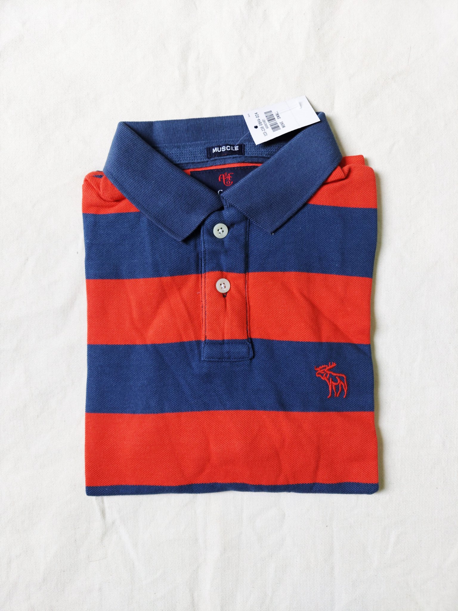 Áo thun polo sọc Abercrombie