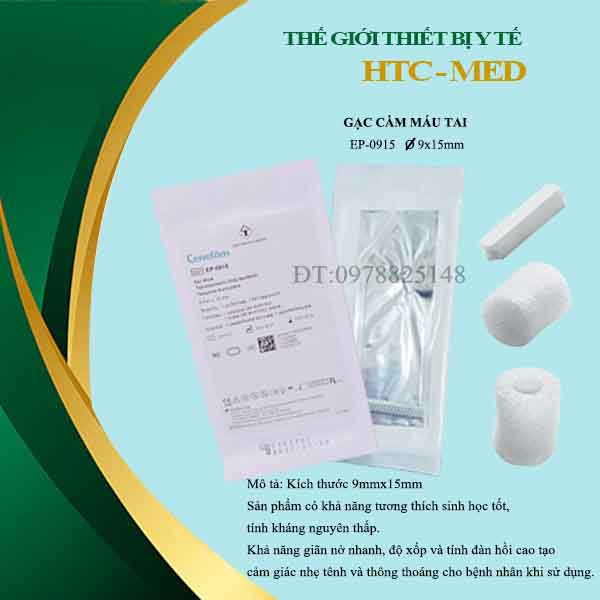 Gạc cầm máu/Meorosel/ mũi,tai