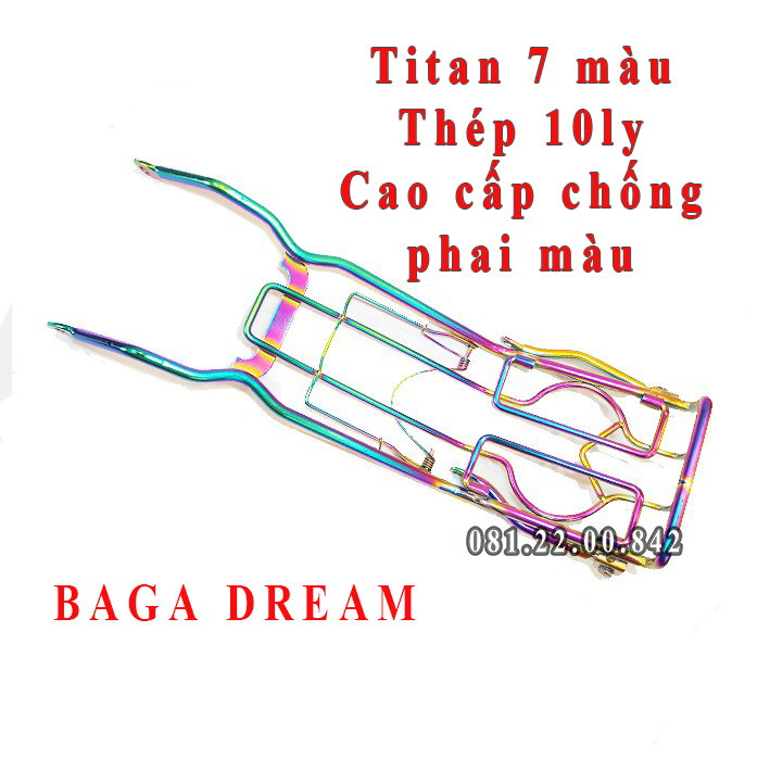 BAGA GIỮA TITAN 7 MÀU XE DREAM