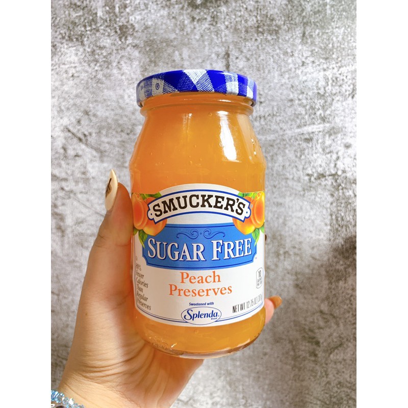 Mứt trái cây không đường Smuckers ( eat clean, diet, tiểu đường ,gymer )