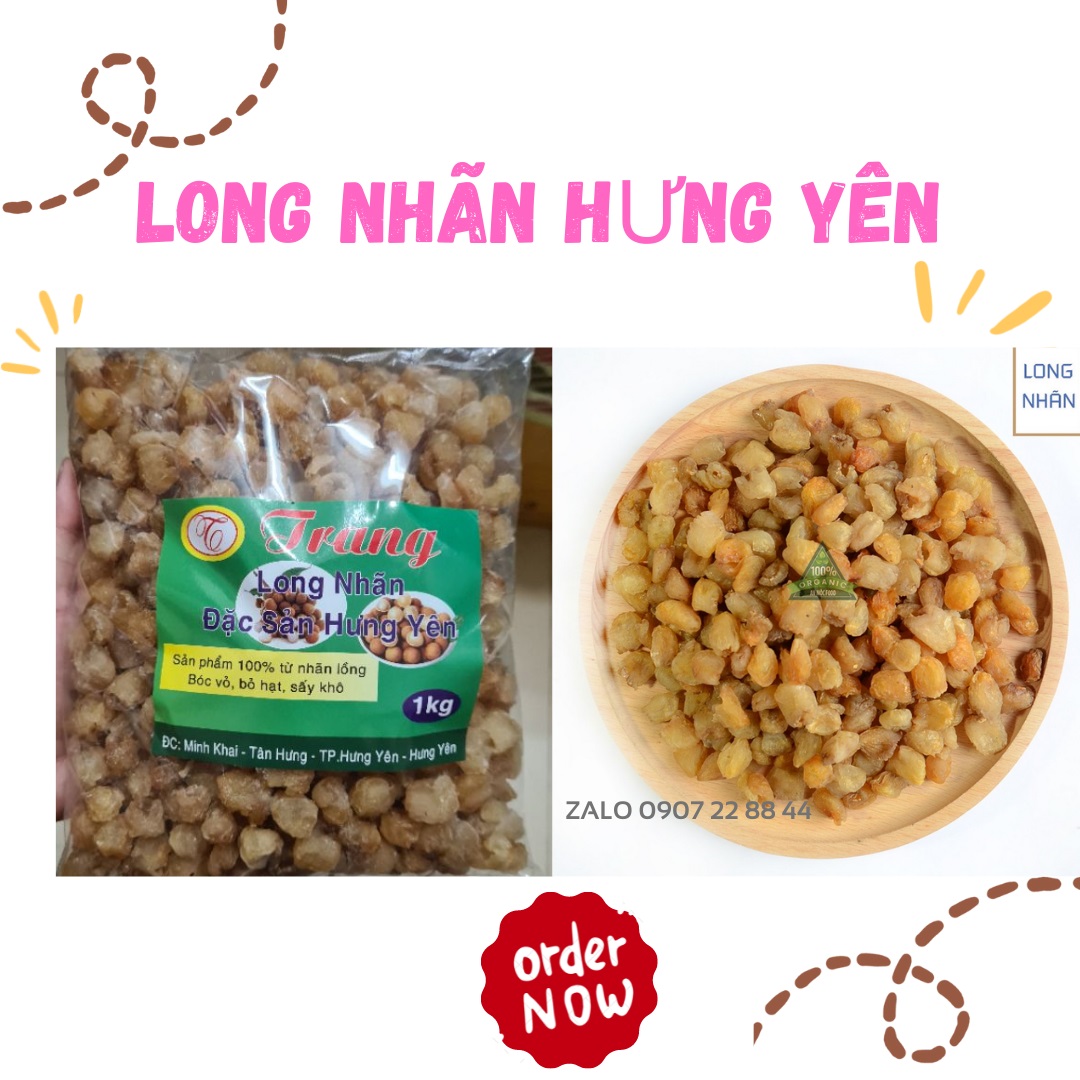 LONG NHÃN HƯNG YÊN 1KG