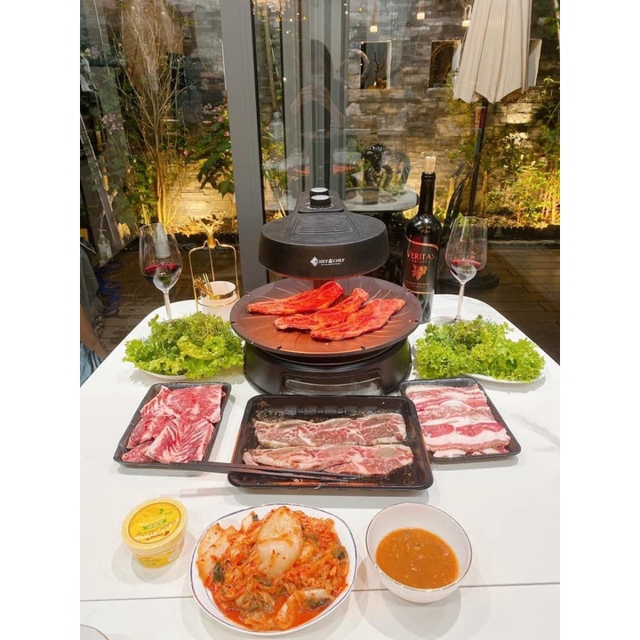 ❤BẾP NƯỚNG CHEF&CHEF BBQ HÚT KHÓI HÀN QUỐC