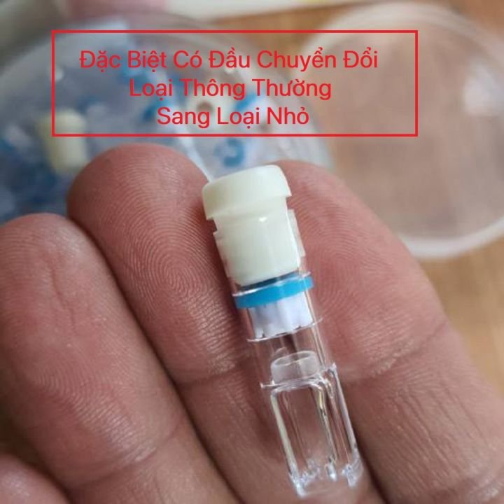 Hộp 100 lọc kèm đầu chuyển size