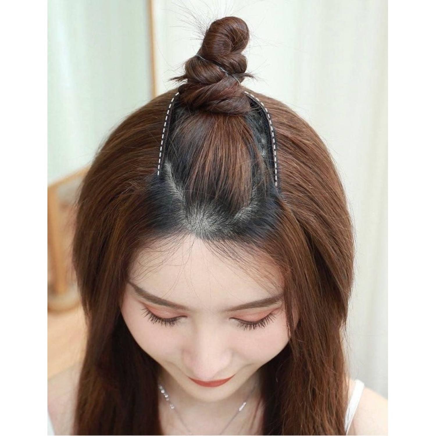 Tóc giả Chữ U Độn Phồng Chân Tóc
