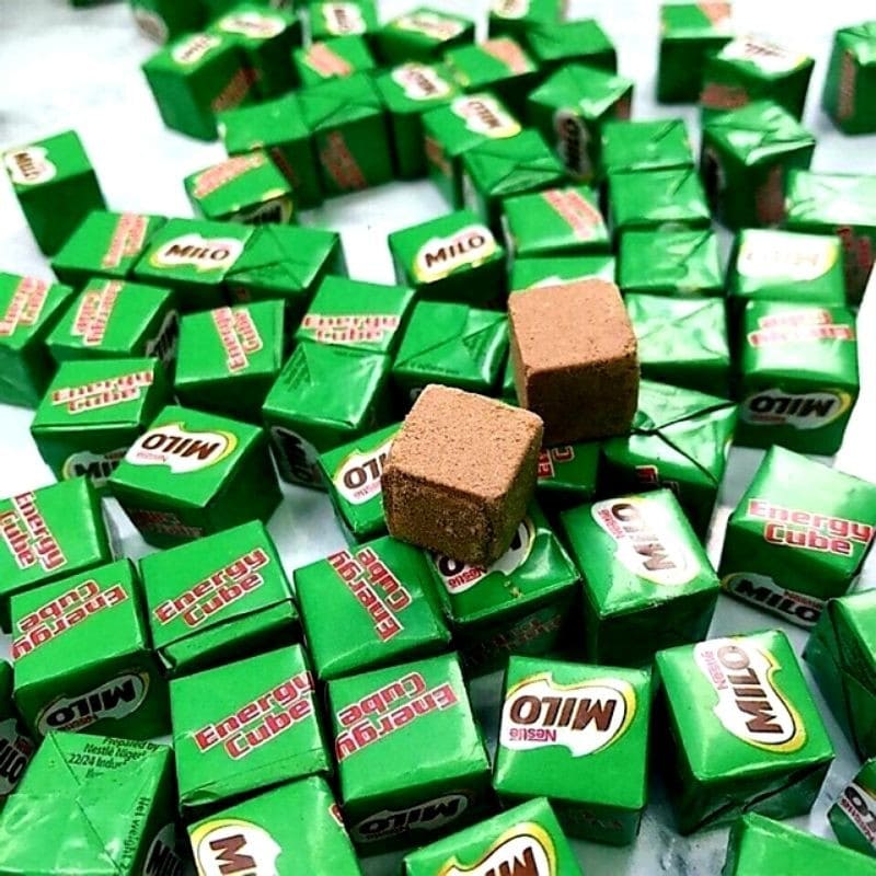 Combo 50 viên kẹo milo cube ăn vặt ngon đã ngiền