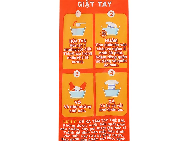 Bột giặt Tide trắng đột phá túi 800g