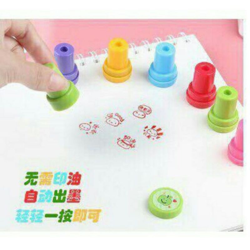 [HCM]Vỉ 10 Con Dấu Đồ Chơi Ngộ Nghĩnh