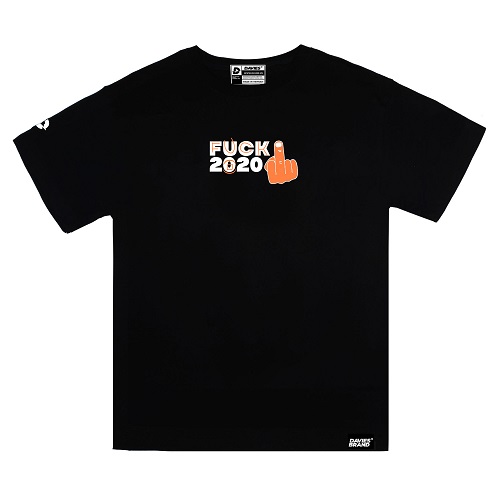 Áo thun Davies nam nữ DSW Tee Skip Year - BLACK