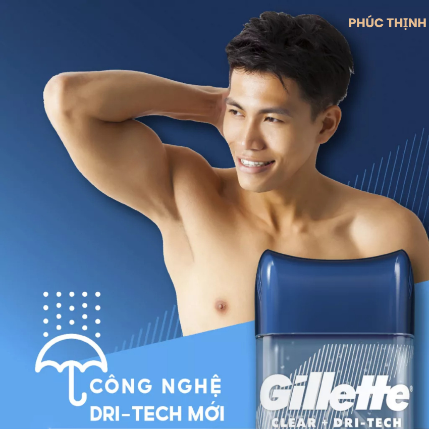 Lăn Khử Mùi Gillette Gel 107g Mỹ