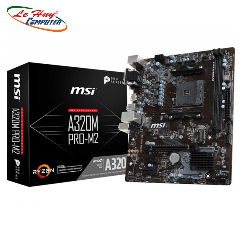 Bo Mạch Chủ - Mainboard MSI A320M PRO-M2