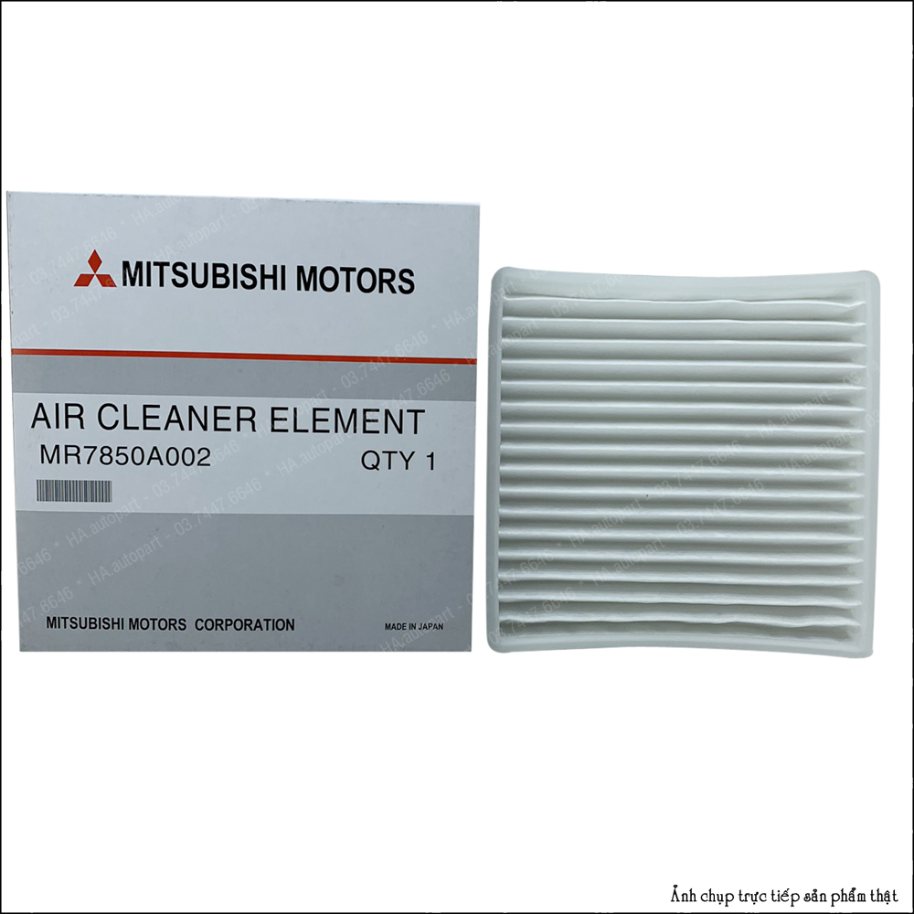 Lọc gió điều hòa Mitsubishi Mirage, Attrage, Xpander. (MIT)