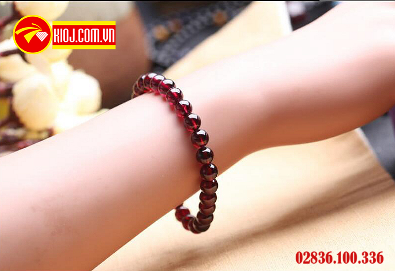 [HCM]Vòng Tay Đá Garnet – Ngọc Lựu Đỏ (VIP) - KIOJ