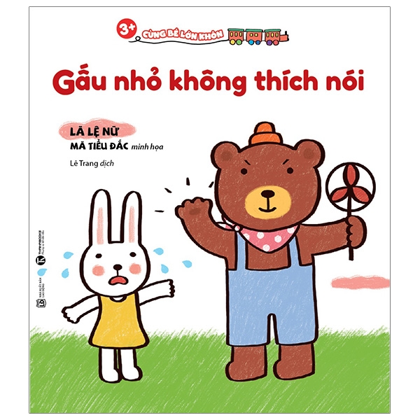 Fahasa - cùng bé lớn khôn - gấu nhỏ không thích nói