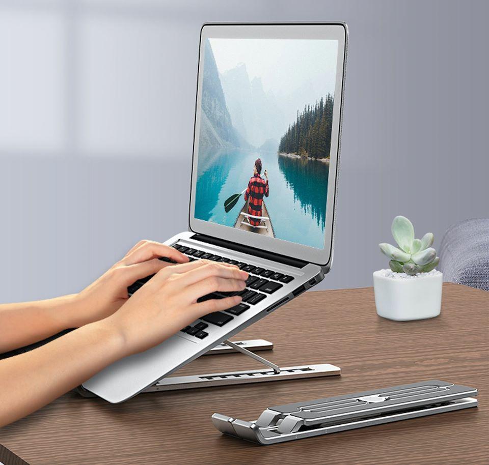 Đế Tản Nhiệt Nhôm Cao Cấp Gấp Gọn