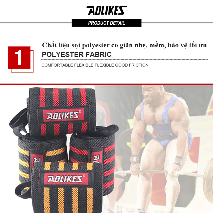 Dây quấn cổ tay có móc Aolikes A1539