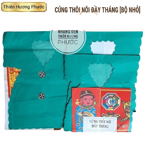 Cúng thôi nôi đầy tháng gồm áo mụ, mẹ sanh mẹ độ, đồ thế nam hay nữ tiền vàng bộ nhỏ