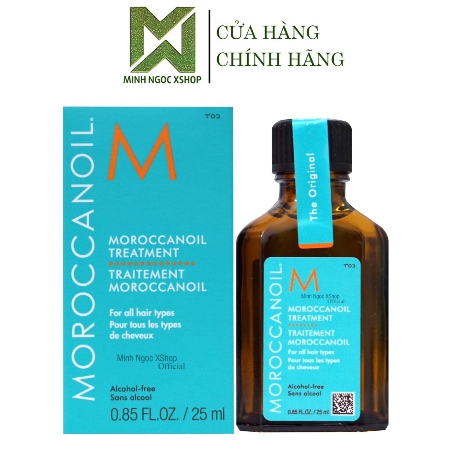 Tinh dầu dưỡng tóc Moroccanoil Treatment Original 10ML - 15ML - 25ML - 100ML - 125ML - 200ML chính hãng