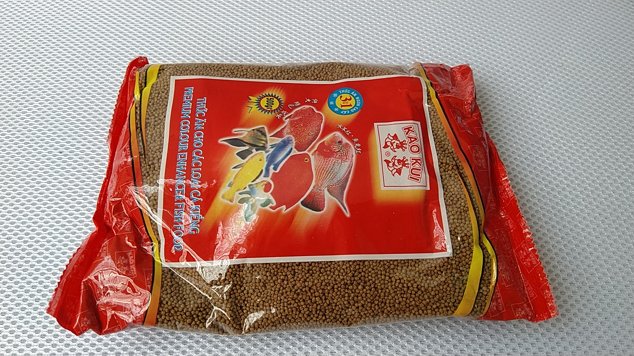 Thức ăn cá cảnh Kaokui, bịch 500gr.