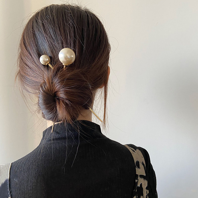 [Có sẵn] Trâm cài tóc đính hạt châu sang chảnh HOT TREND