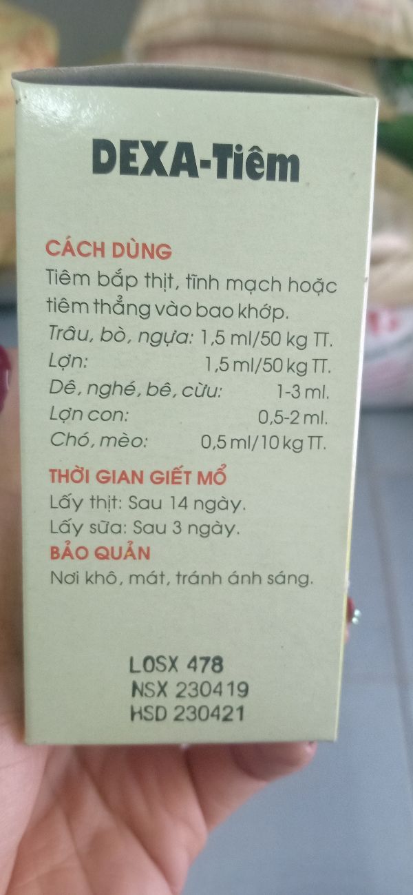 Dexa Tiêm 100ml Kháng Viêm, Chống Dị Ứng, Phù Nề