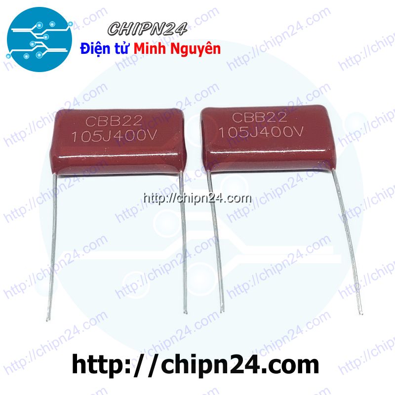 Tụ cbb 400v 105j 105 20mm