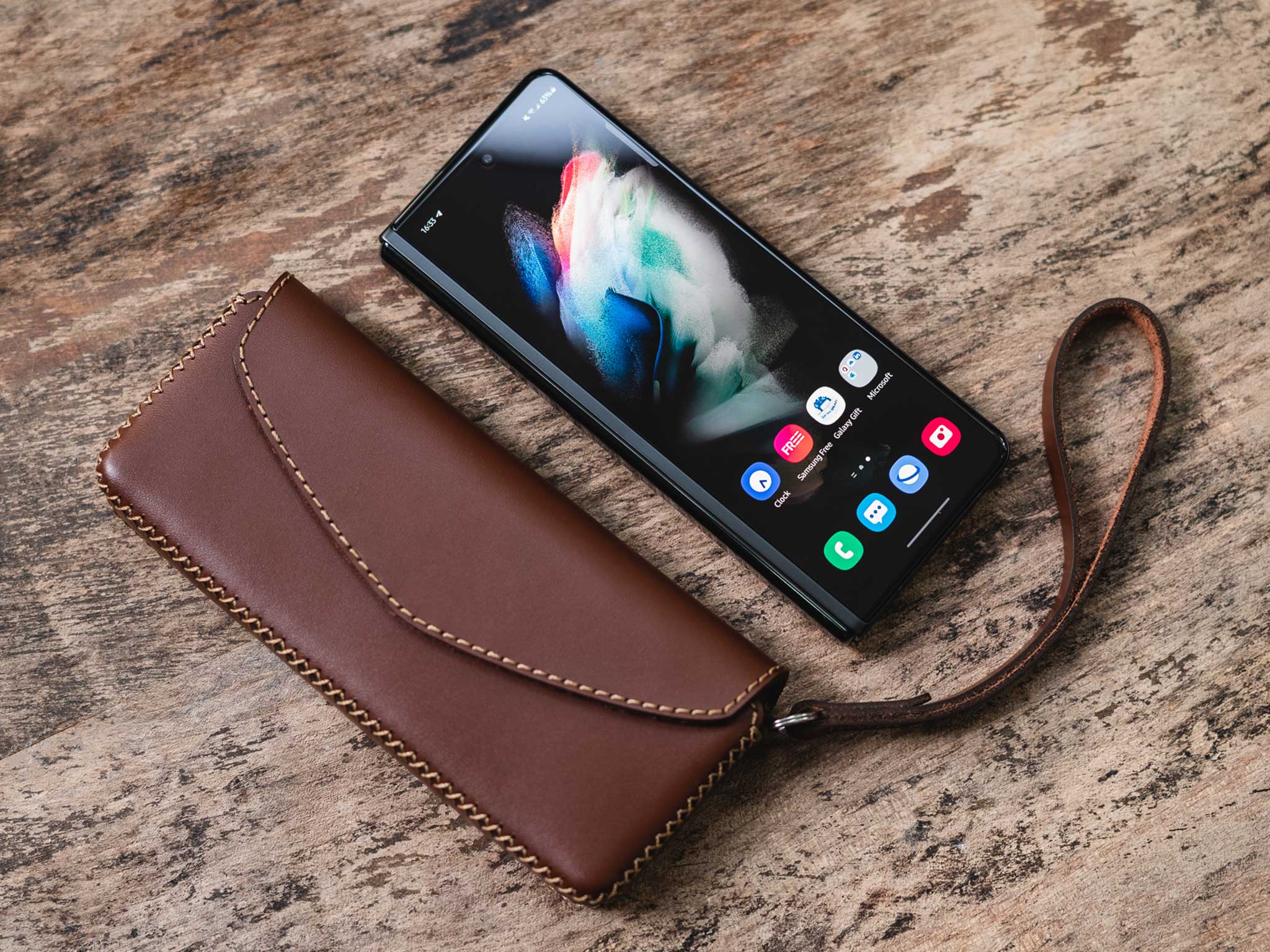 VÍ DA SAMSUNG GALAXY Z FOLD 3 - CHÍNH HÃNG KHACTEN.COM