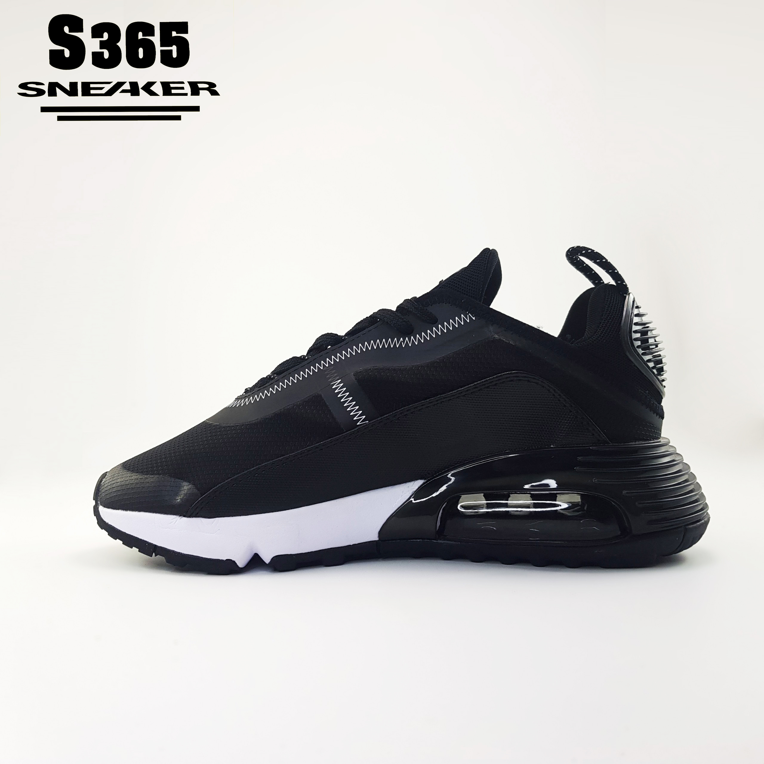 Giày Sneaker Air max 2090 black white size 39