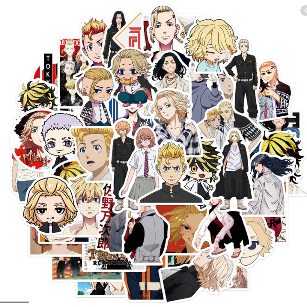 Sticker/ Hình dán anime Tokyo revengers