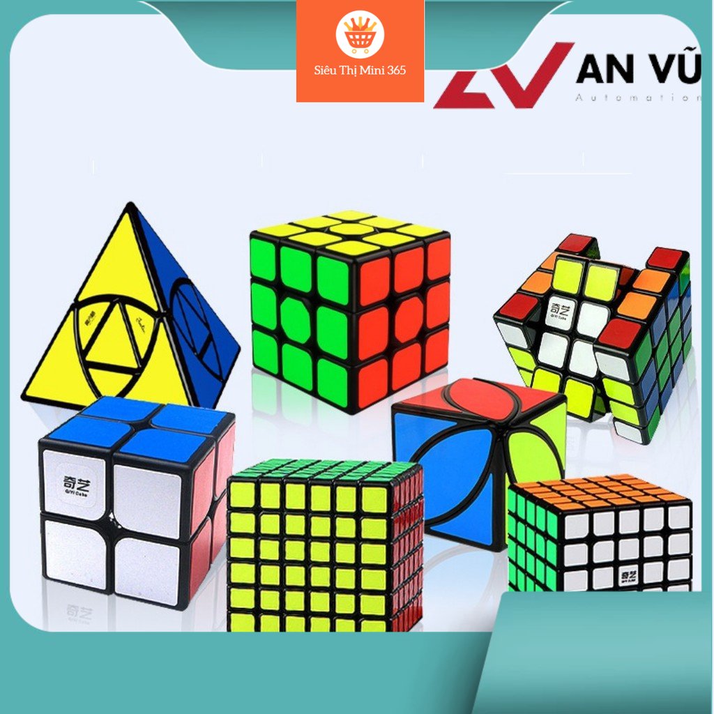 Rubik 3x3 ,2x2 ,4x4, Rubik Kim Tự Tháp...