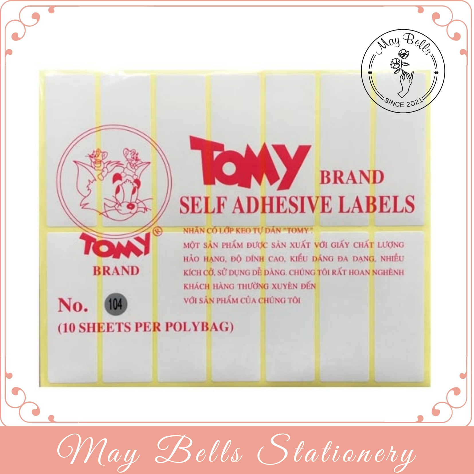 Tomy A5 Decal Paper (Code 99-108) Decal Sticker for Printing Product Labels
