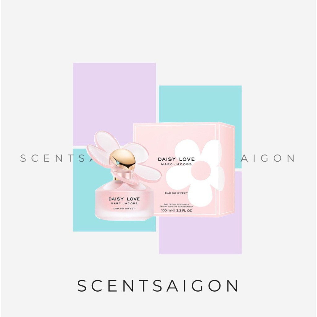 -𝑺𝒄𝒆𝒏𝒕𝒔𝒂𝒊𝒈𝒐𝒏- nước hoa dùng thử marc jacobs daisy love eau so sweet edt 10ml