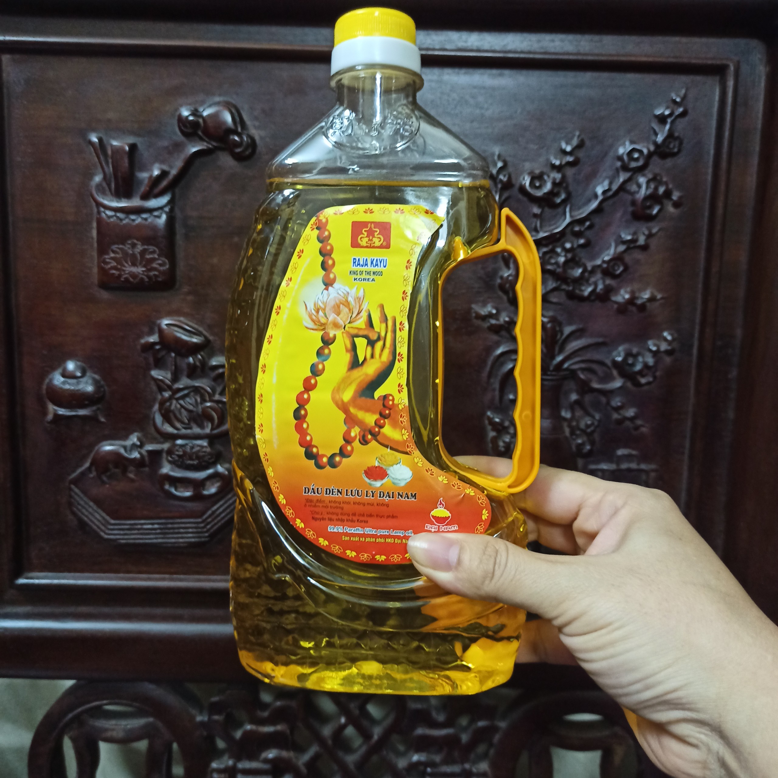 Dầu lưu ly đốt đèn không mùi sử dụng an toàn