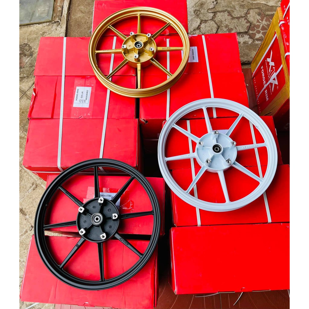 Mâm RCB 8 cây gắn Exciter 150, 155 " như zin " chính hãng