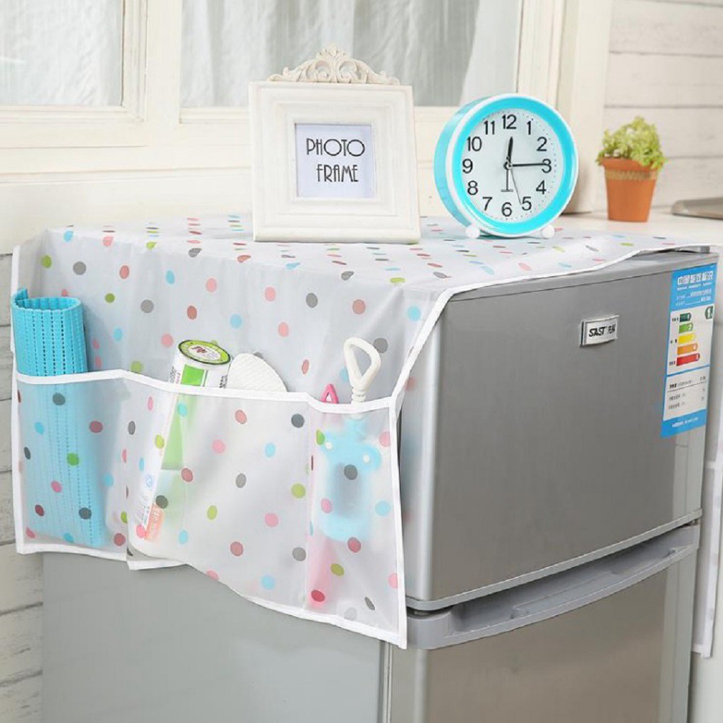 Tấm Phủ Tủ Lạnh Có Ngăn Tiện Dụng