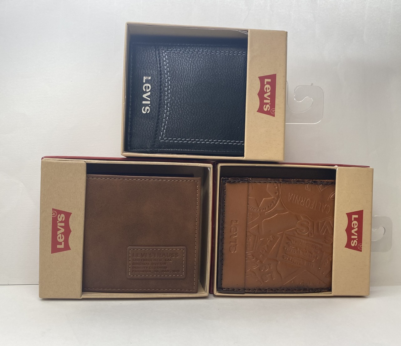 Bóp ví Nam Levi's - Hàng USA