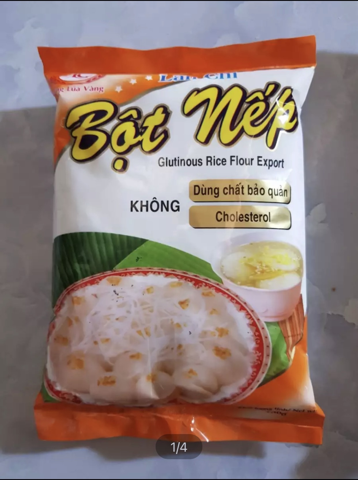Bột nếp LAN CHI ( BÔNG LÚA VÀNG )- 400 gram