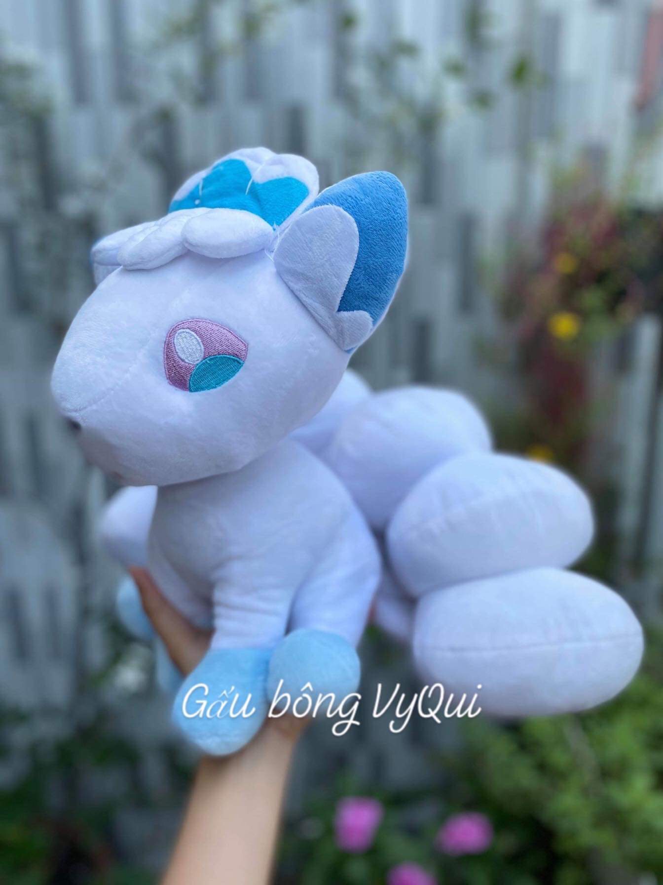 [HCM]Gấu bông pokemon cáo 6 đuôi Vulpix băng s