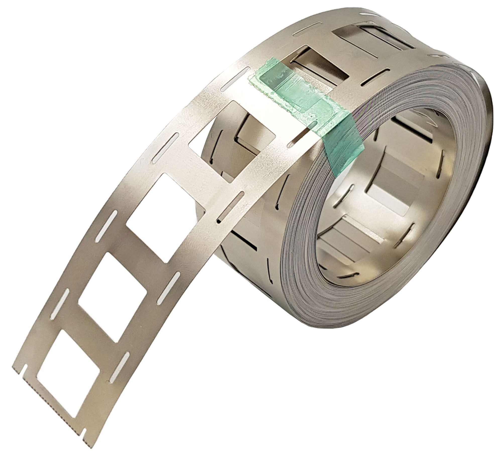 Cuộn 10 mét kẽm hàn cell pin đôi 0.15 x 27mm