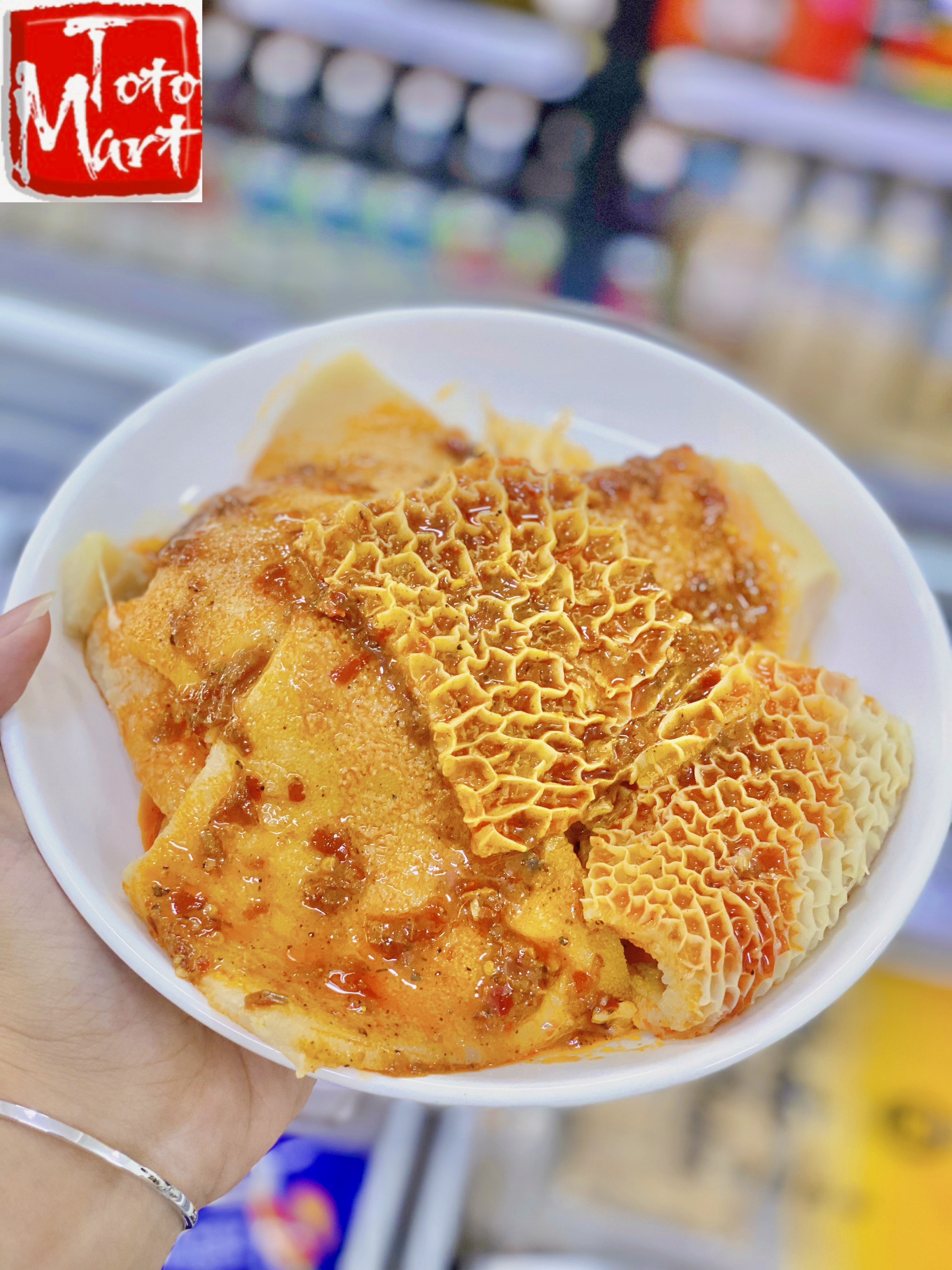 Dạ dày bò ướp sa tế (500g)