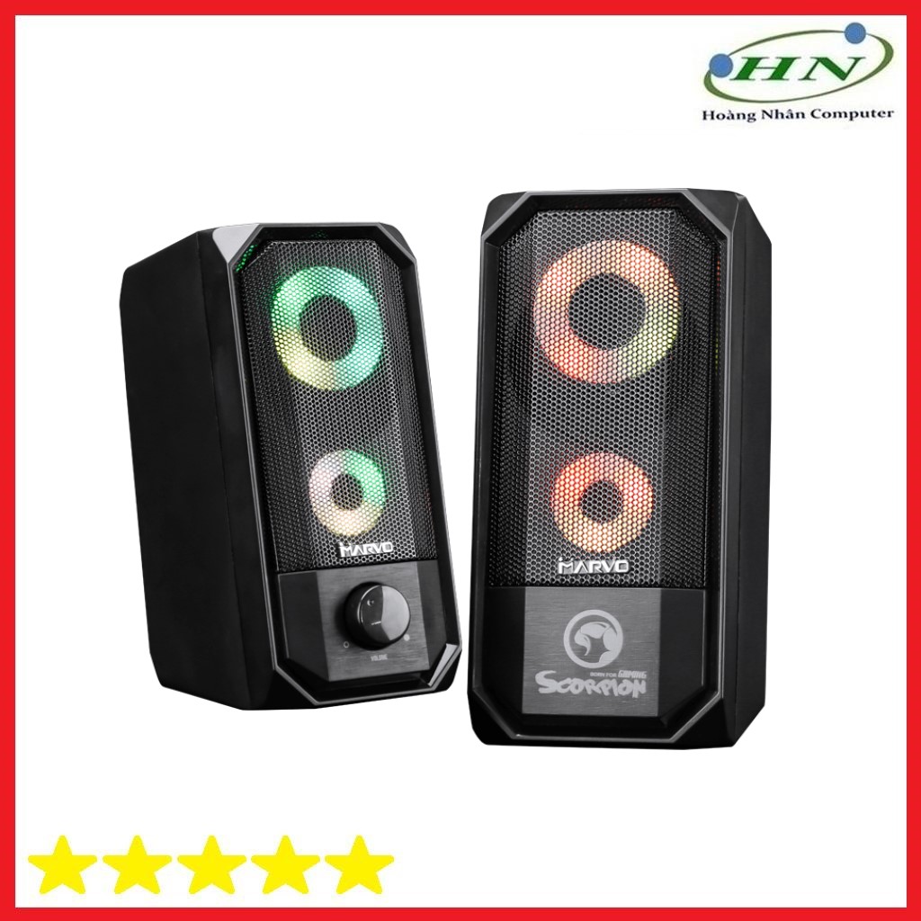 Loa Marvo SG 265 Led ( 2C/bộ)đen