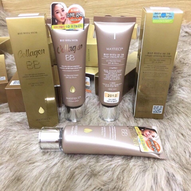 Kem Nền Bb Collagen Mayfiece