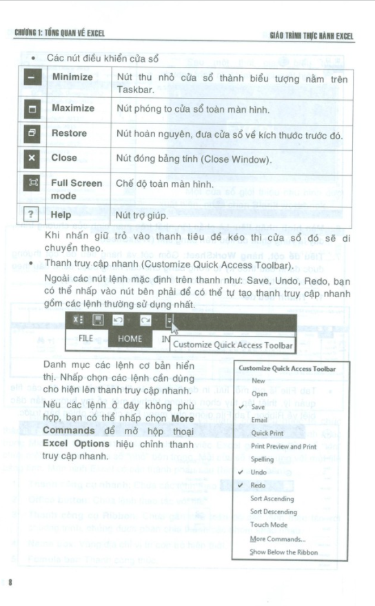 Giáo Trình Thực Hành Excel Dùng Cho Các Phiên Bản 2019 - 2016 - 2013