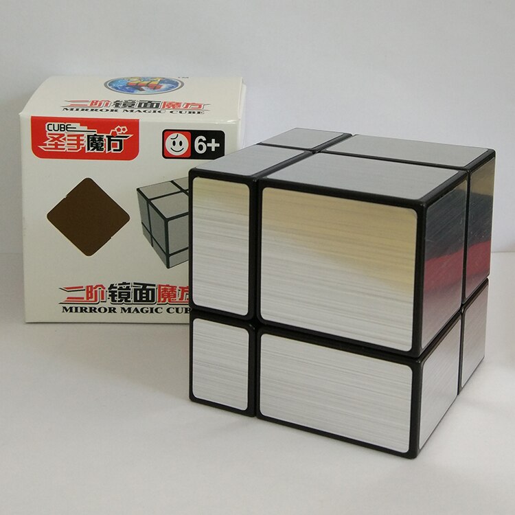 Đồ chơi Rubik Shengshou Magic Mirror 2x2 (Bạc) - Rubik Cao Cấp