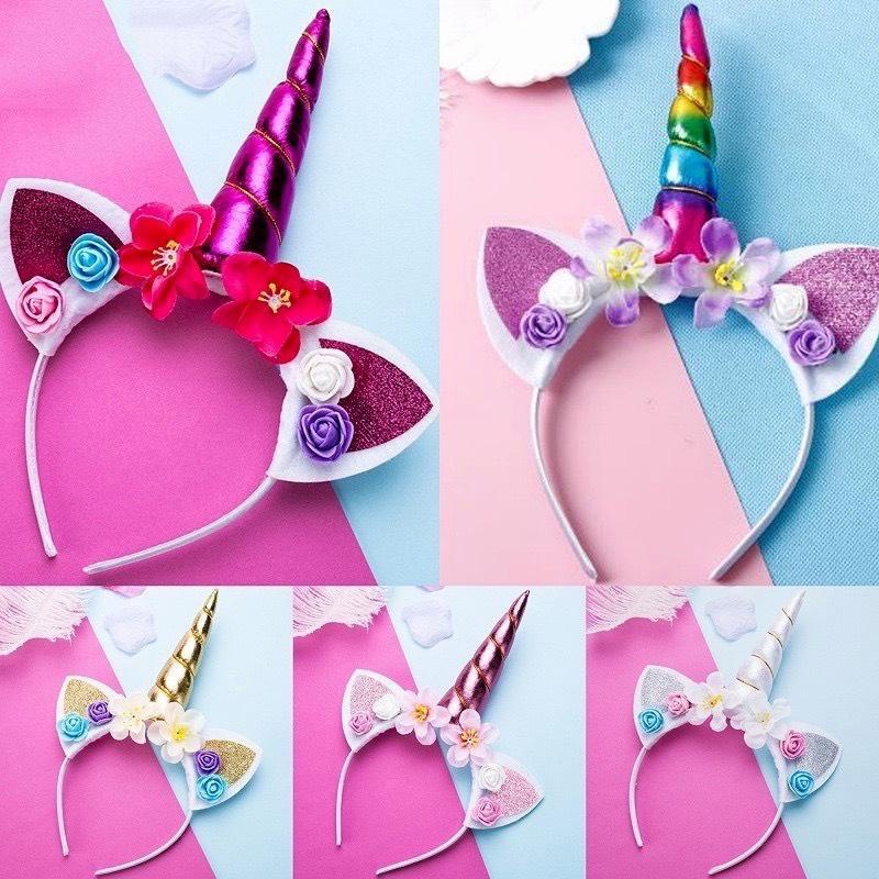 Bờm cài tóc ngựa pony lấp lánh đáng yêu cho bé