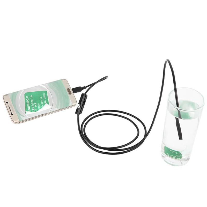 [SALE] Camera nội soi - Camera nội soi cho Android 5.5mm dài 1m - Camera Nội Soi Android Micro USB IP67 Kiểm Tra, không thấm nước